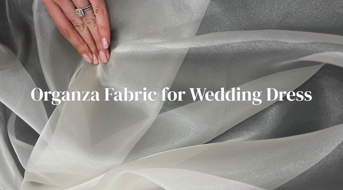organza fabric for wedding dress