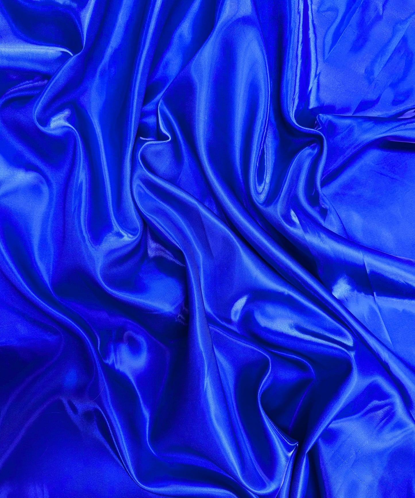Royal Blue Liquid Satin