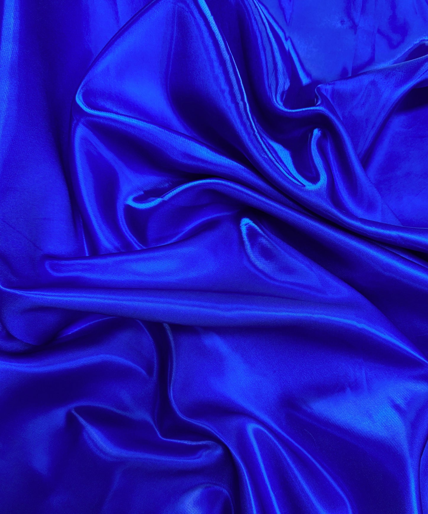 Royal Blue Liquid Satin