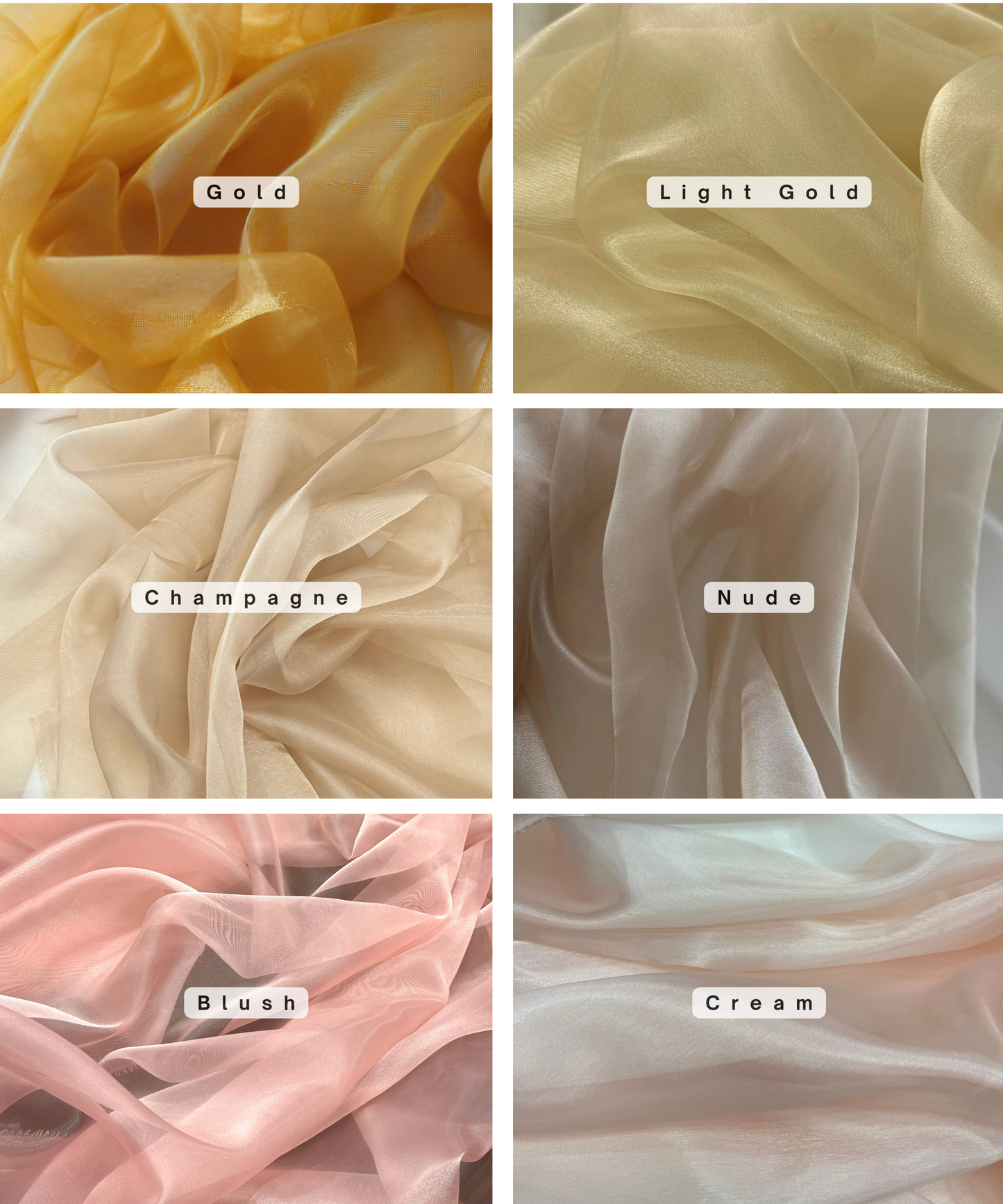 Crystal Organza