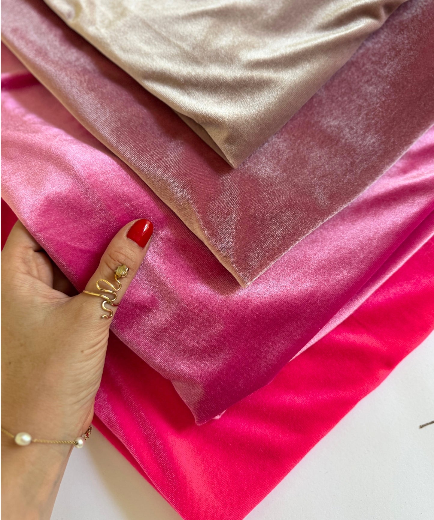 Stretchy Velvet Fabric - Velour for Stage Costumes