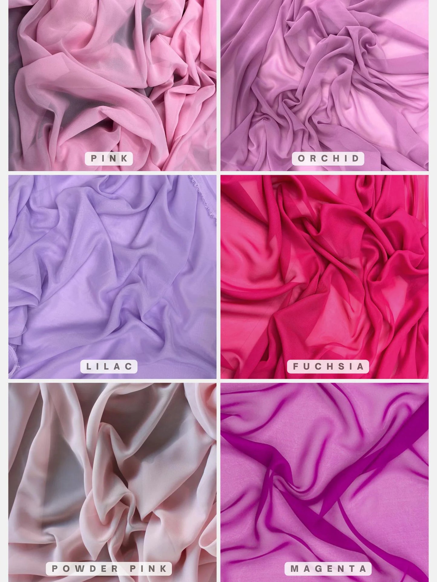 Multi Chiffon Fabric
