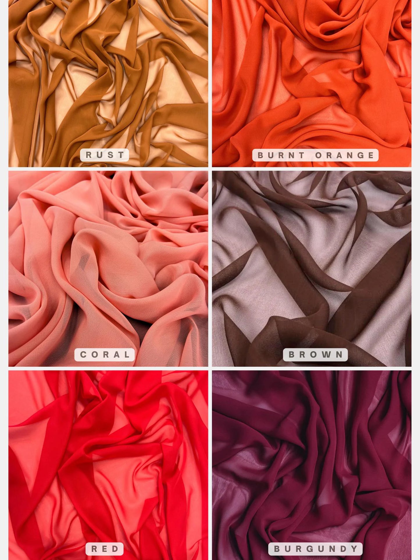 Multi Chiffon Fabric