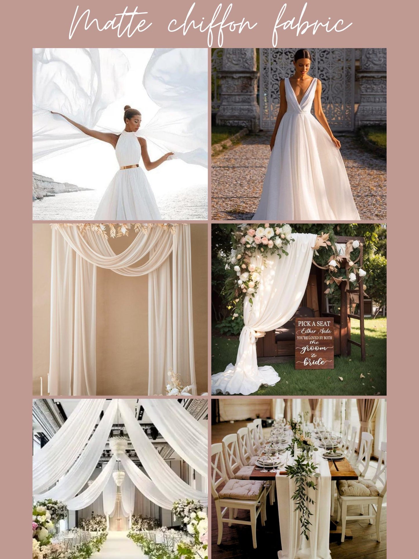 Multi Chiffon Fabric