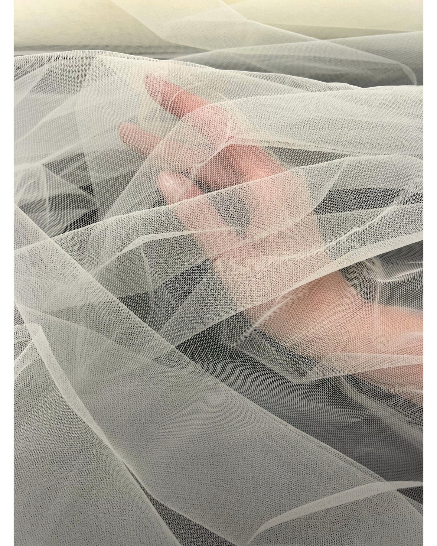 ivory tulle fabric