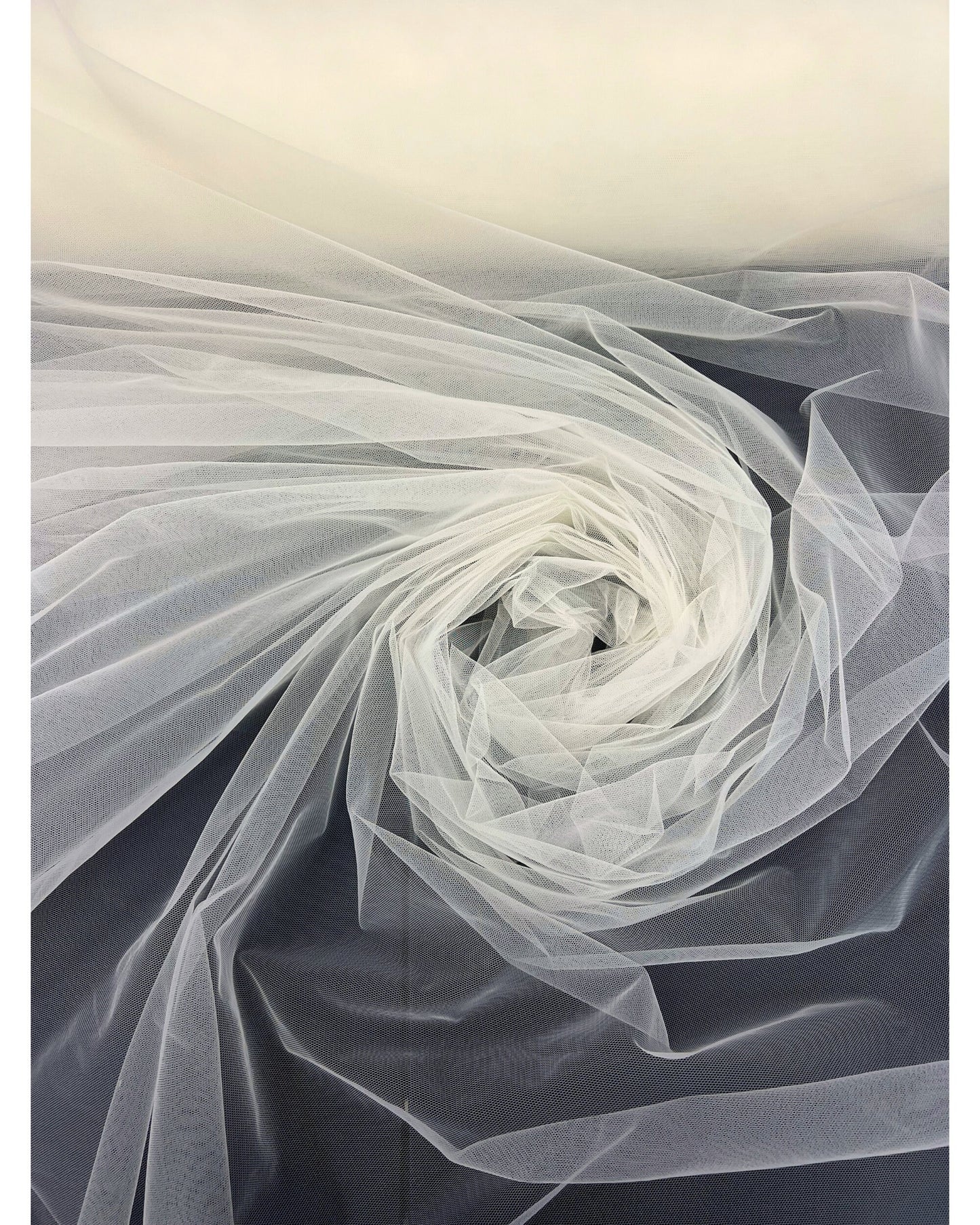 ivory tulle