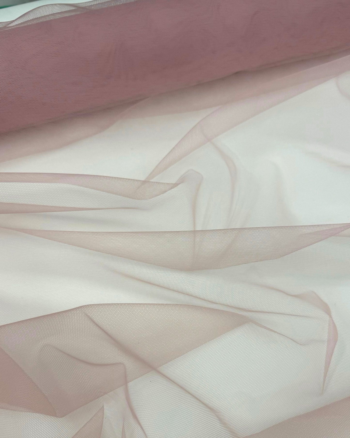 Blush Stretch Netting Fabric