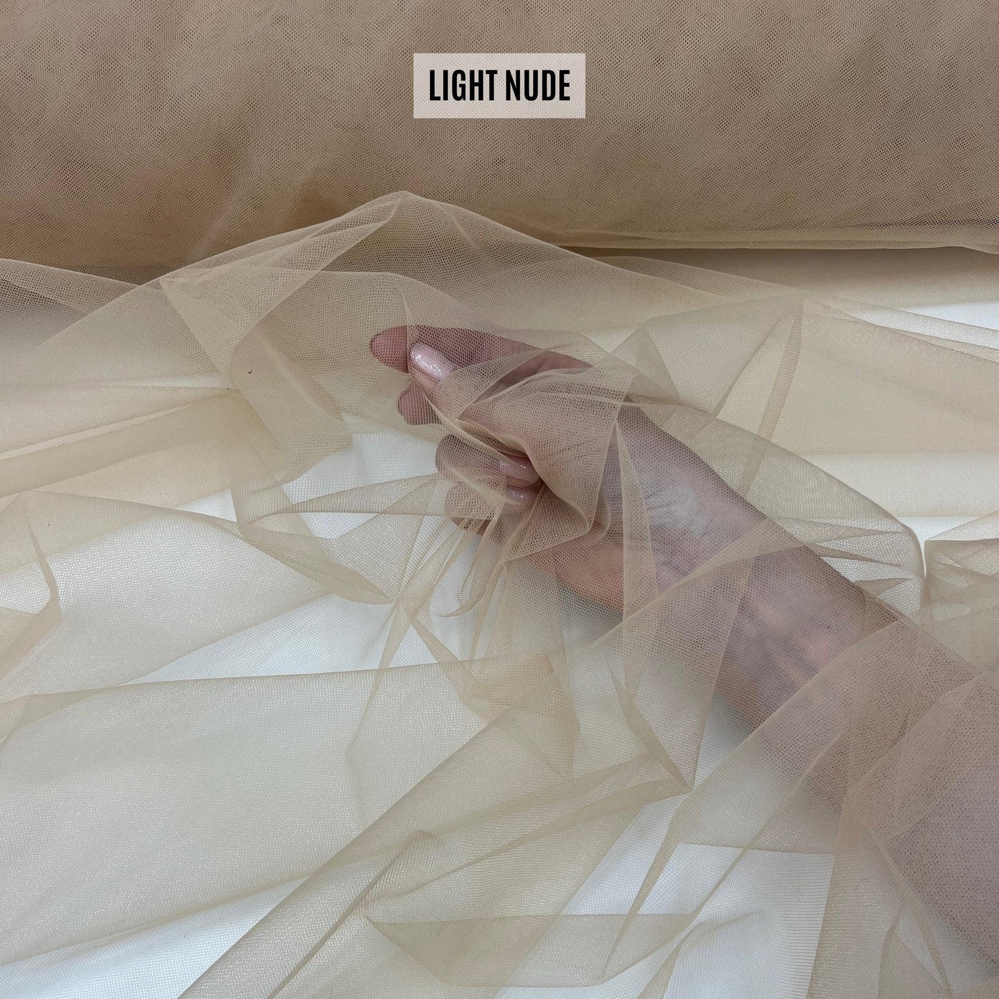 Stretch tulle