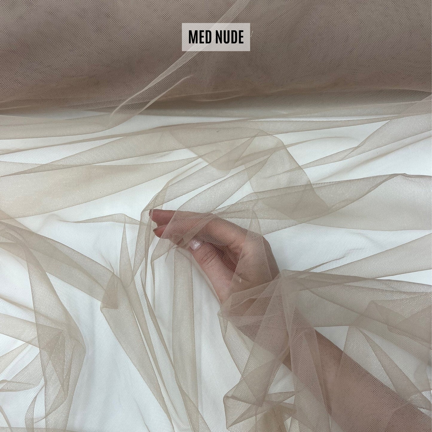 Stretch netting fabric