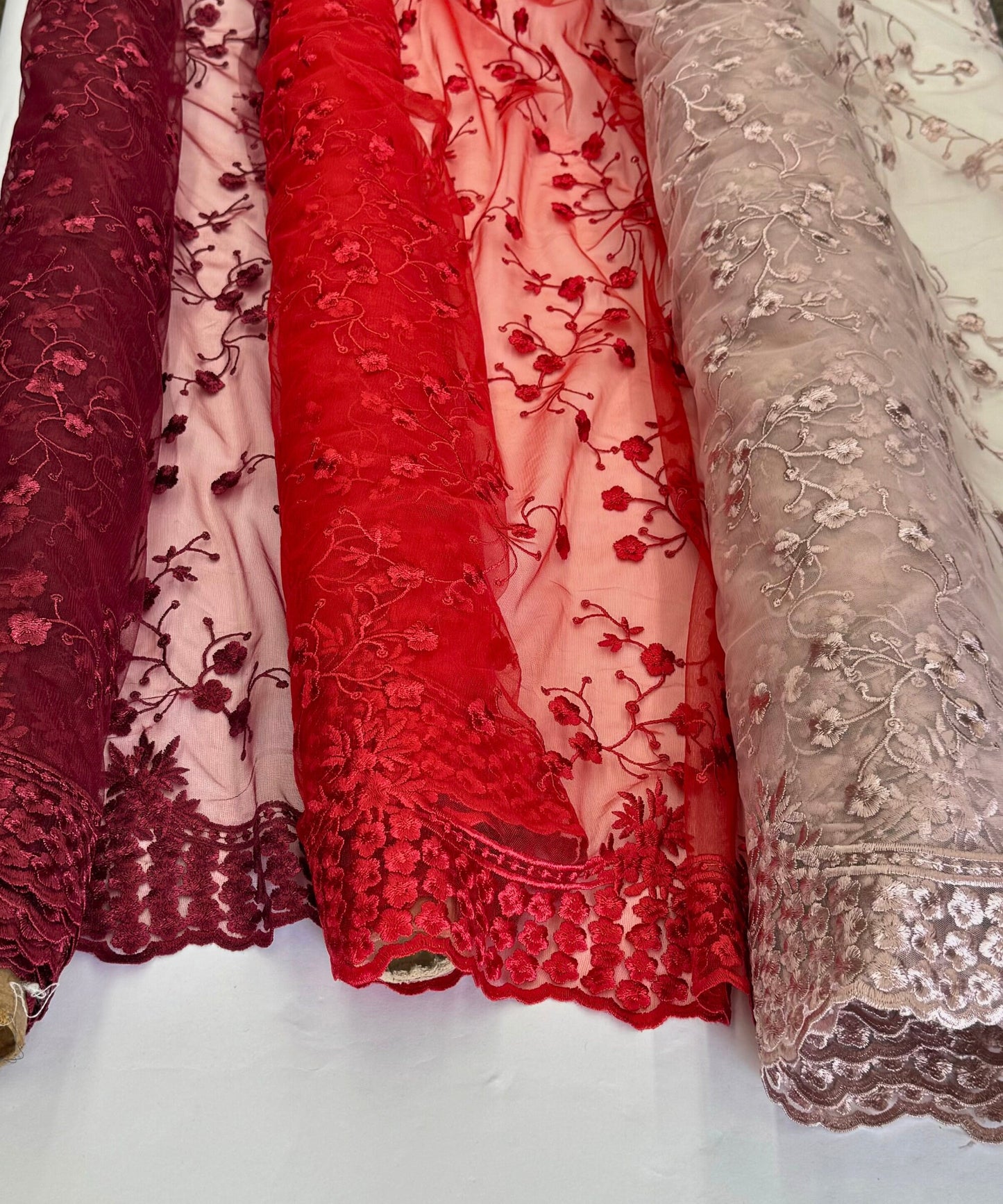 Scallop Lace Fabric