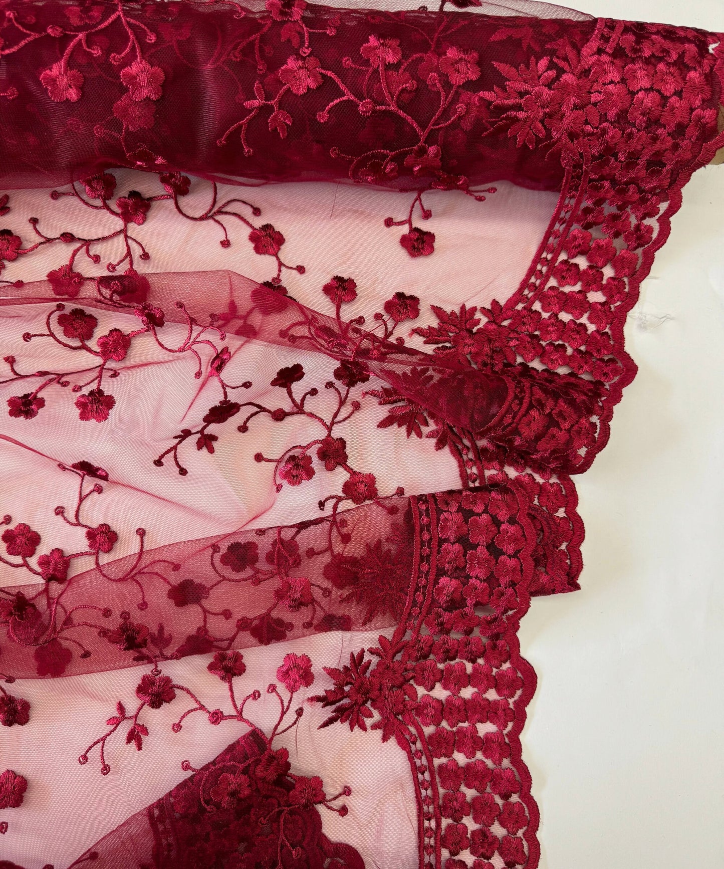 Scallop Lace Fabric