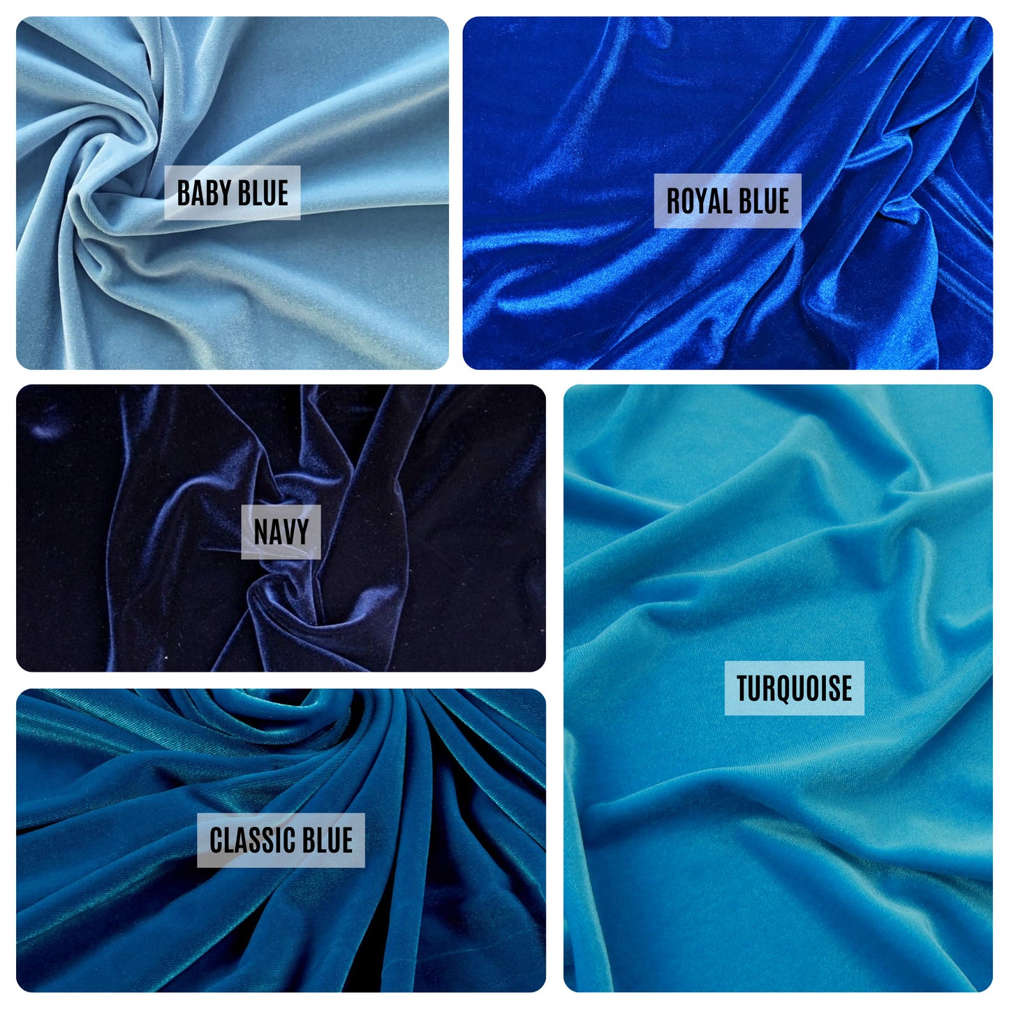Stretchy Velvet Fabric - Velour for Stage Costumes