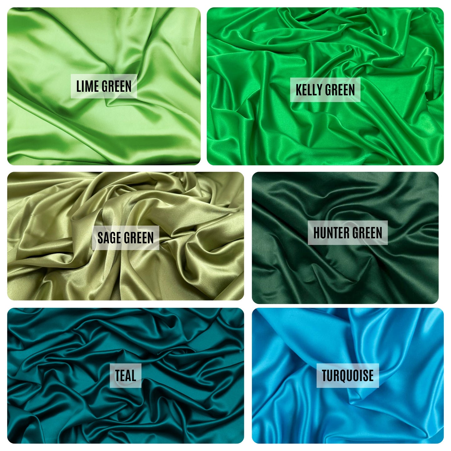 Faux Silk Stretch Satin Charmeuse Fabric by the Yard, Premium Quality Stretch Satin Fabric for Wedding Gowns, Bridesmaid Dresses Silky Dress
