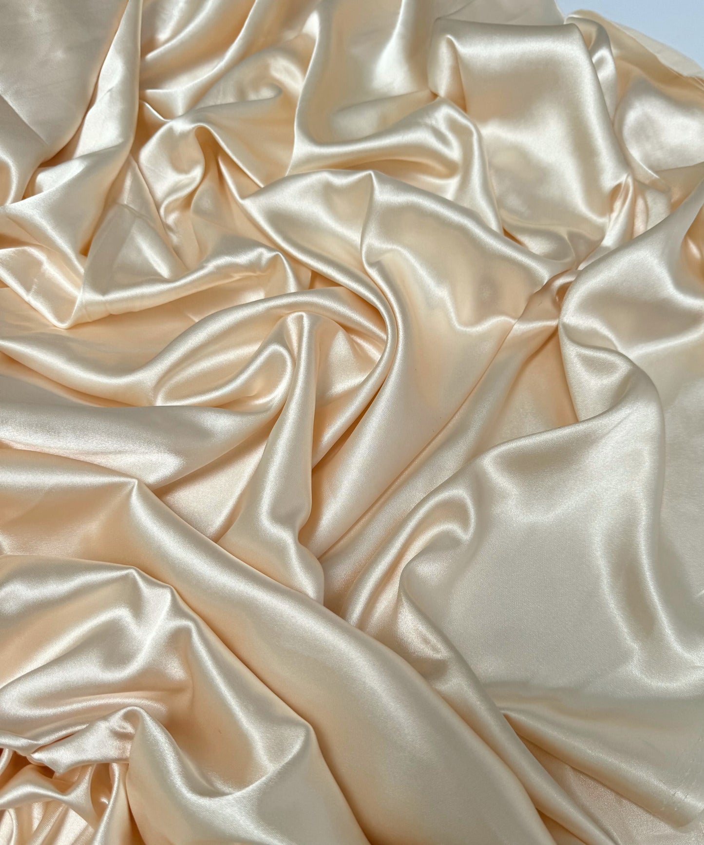 Champagne Silky Stretch Satin