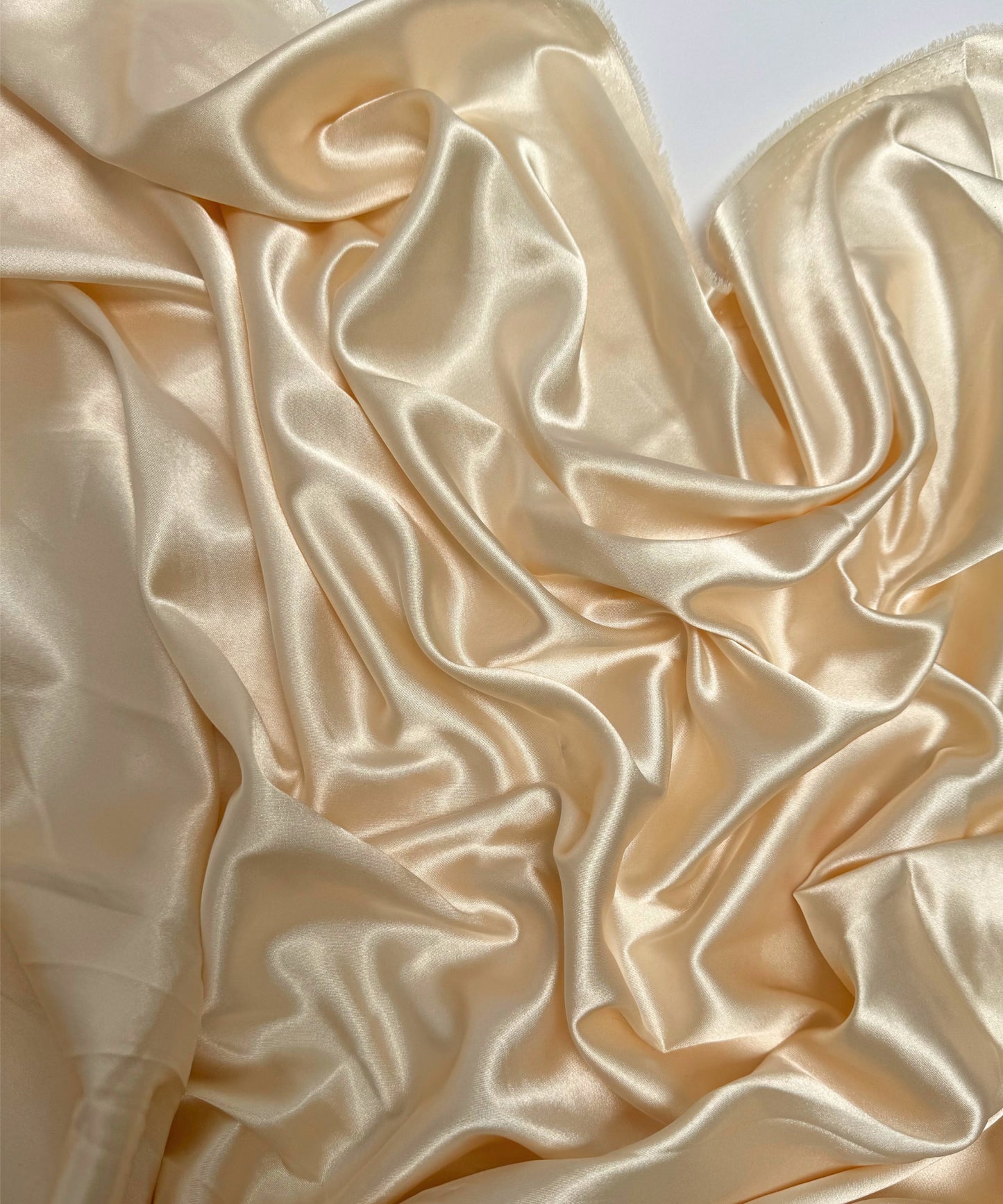 Champagne Silky Stretch Satin