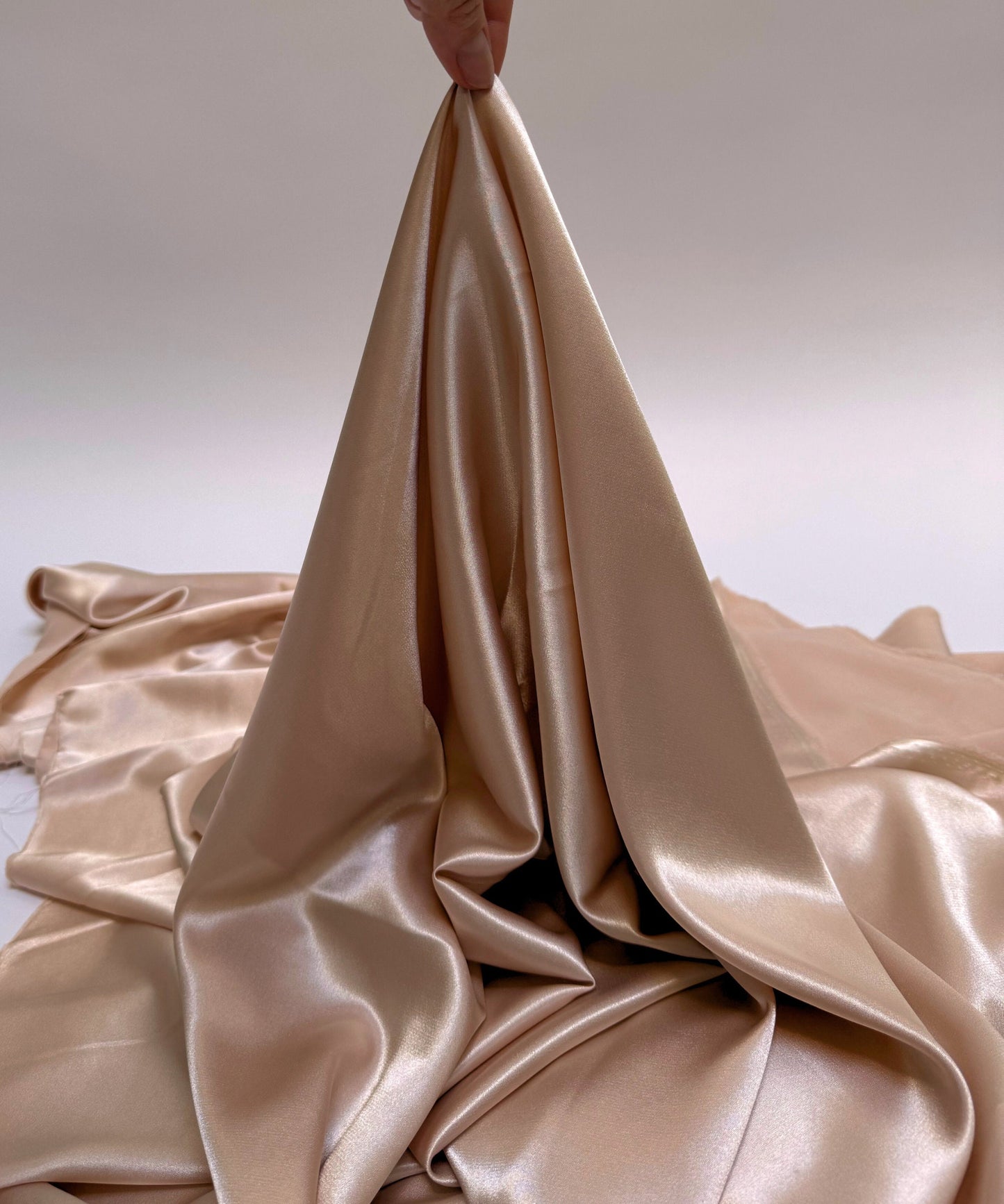 Satin by the yard