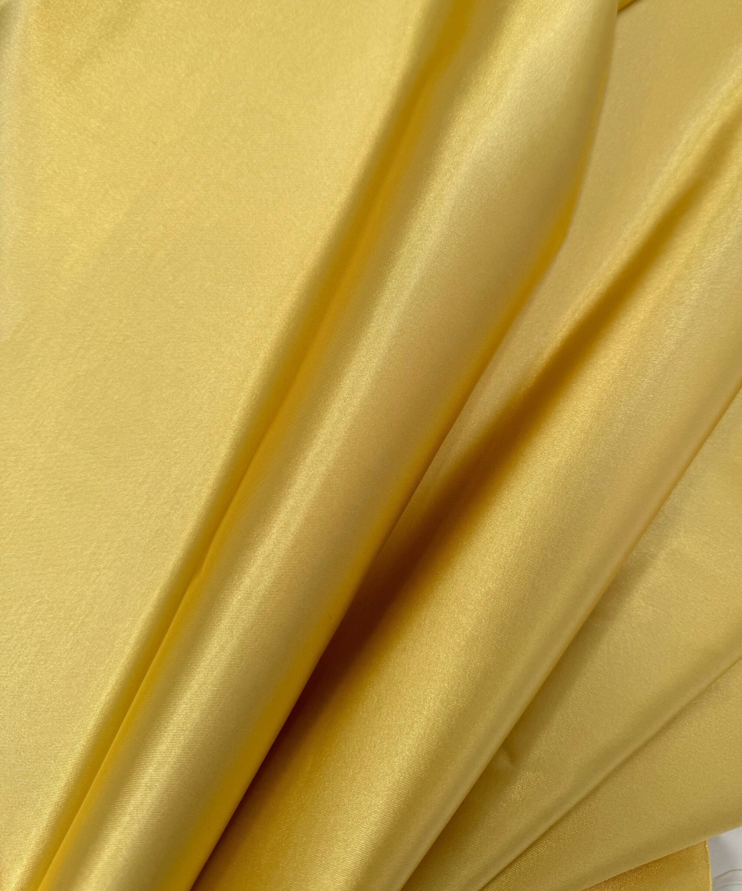 Gold Silky Stretch Satin
