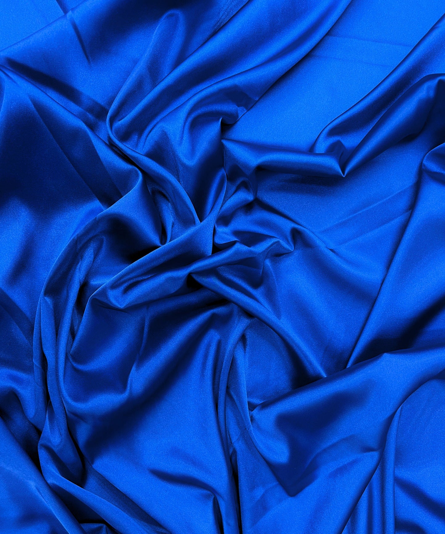 Royal Blue Silky Stretch Satin