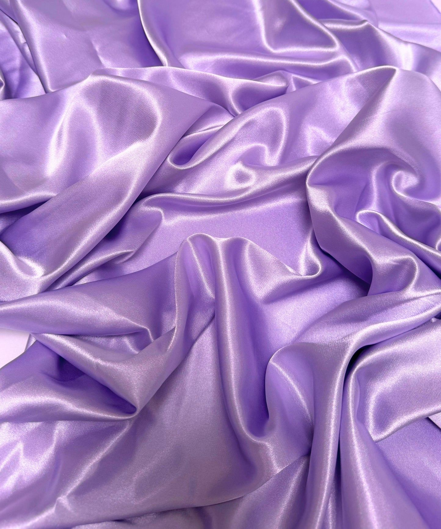 Lavender Silky Stretch Satin