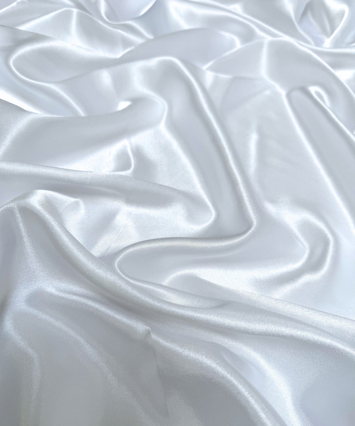 white satin fabric