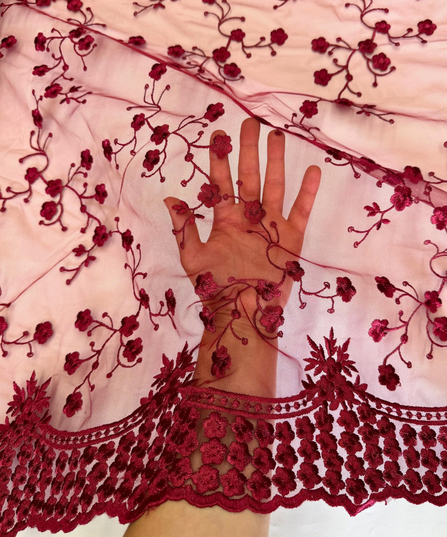 Scallop Lace Fabric