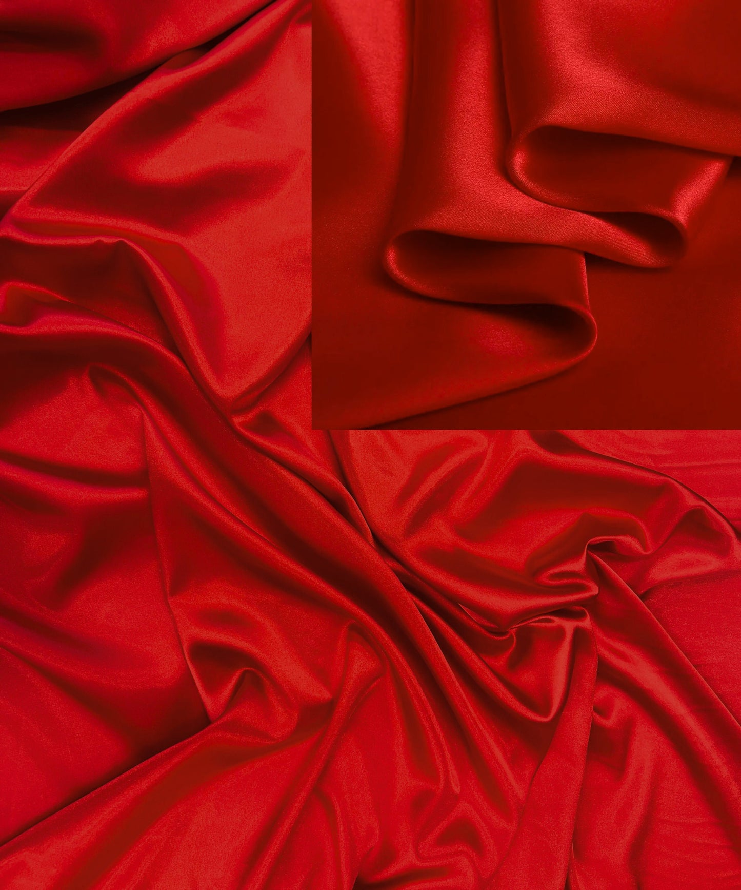 Satin fabric by the yard