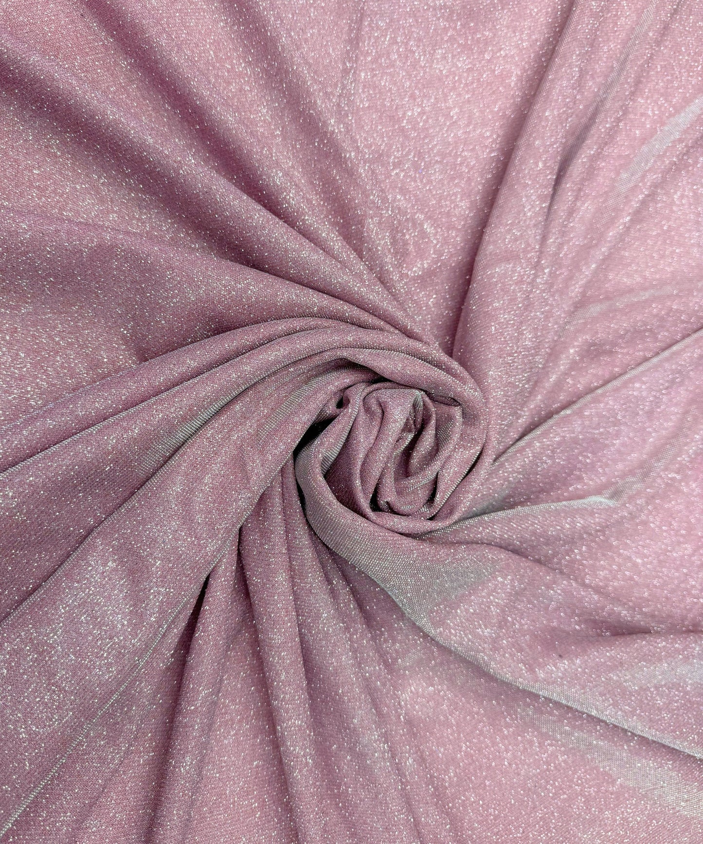 Blush Pink Lurex Glitter Fabric,Pink Blush Glitter Spandex Knit Fabric by the Yard, Sparkle Pink Shimmer Fabric for Evening Gowns, Backdrops