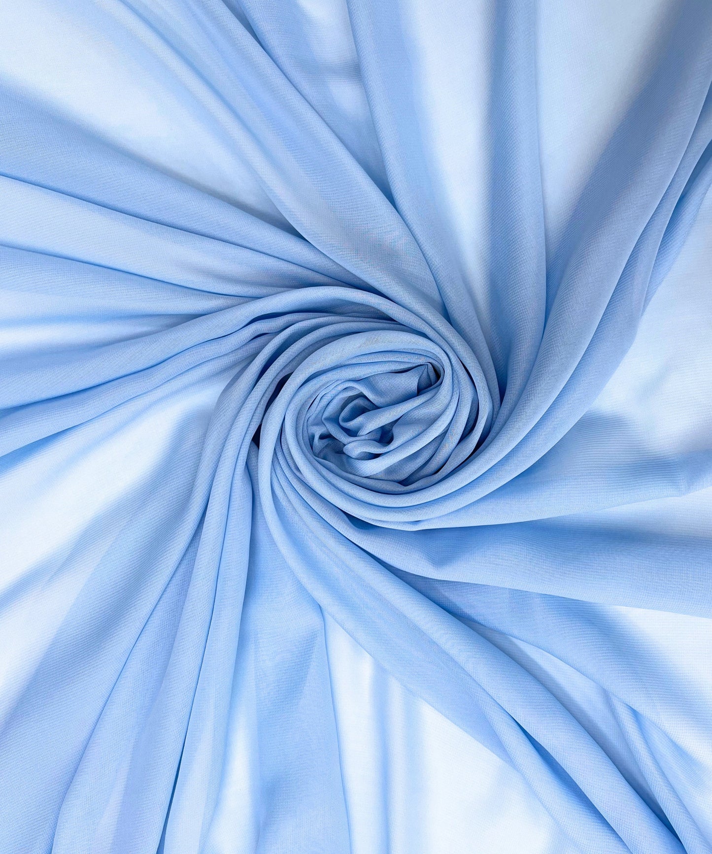 Baby Blue Chiffon