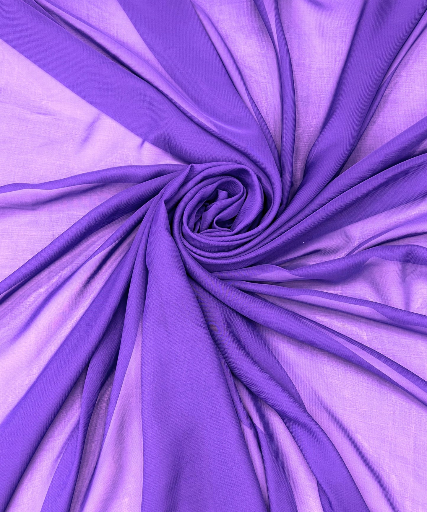 purple chiffon by the yard