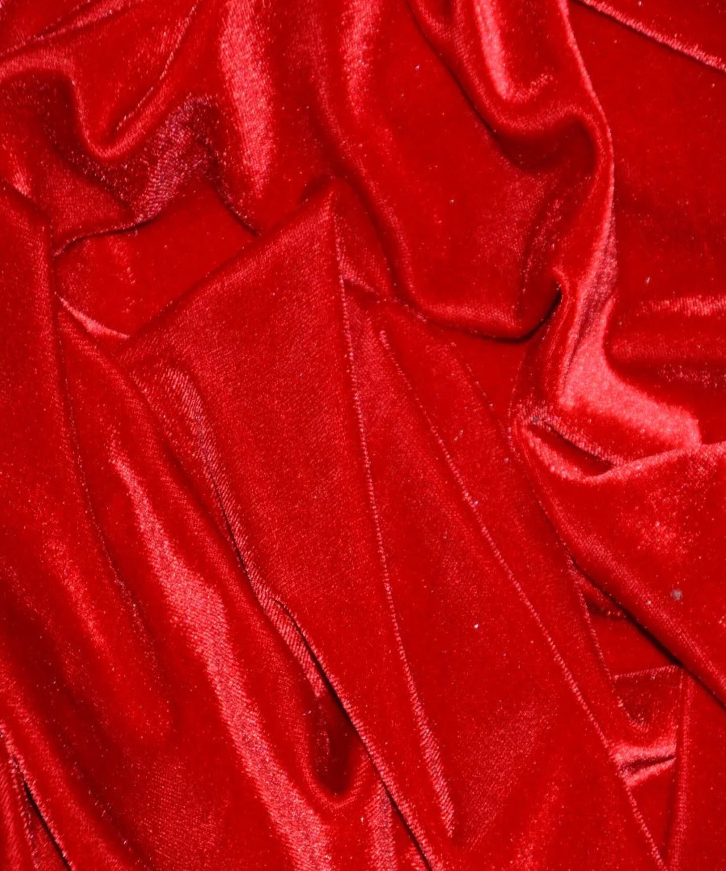 red velvet fabric