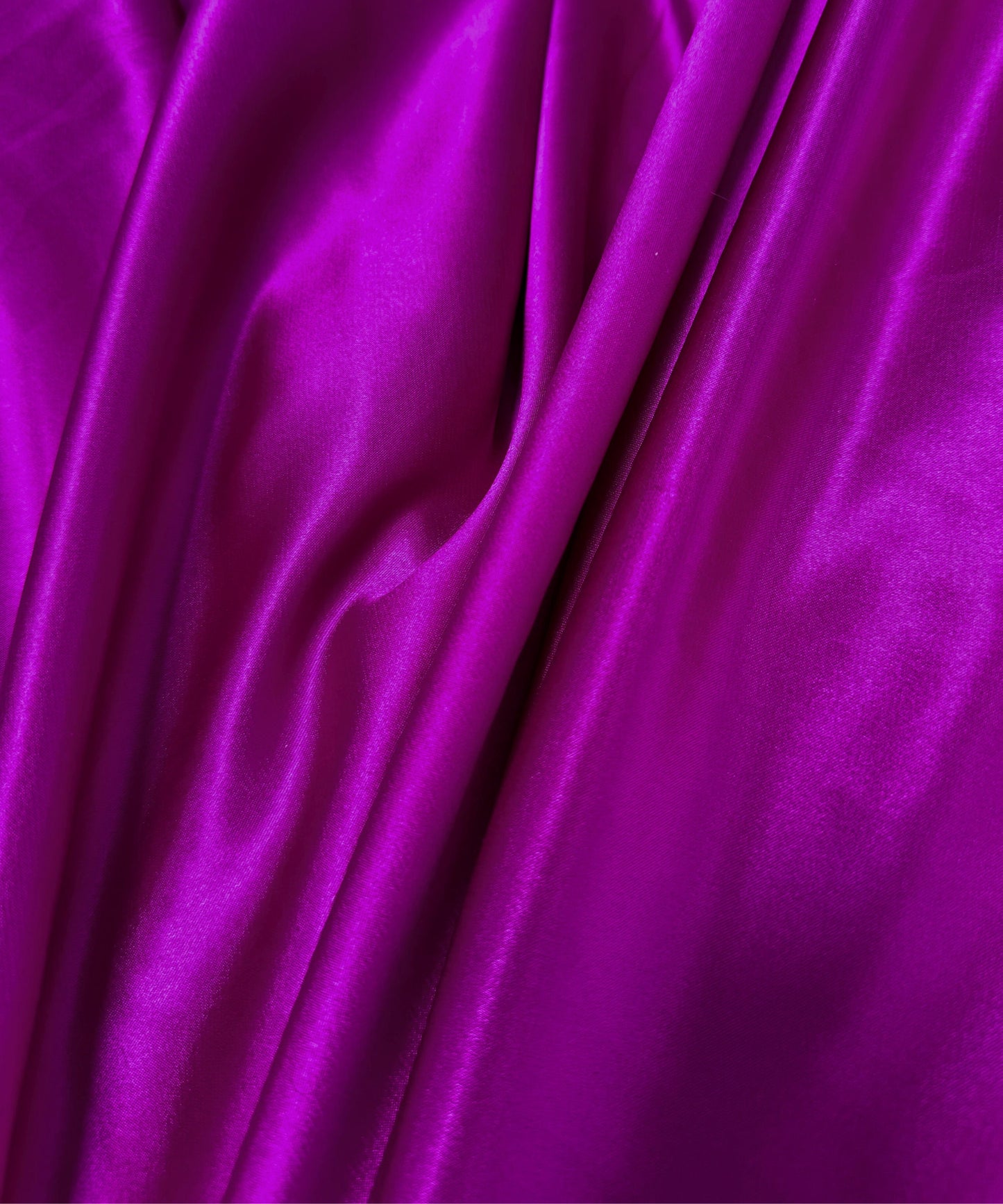 Magenta Silky Stretch Satin