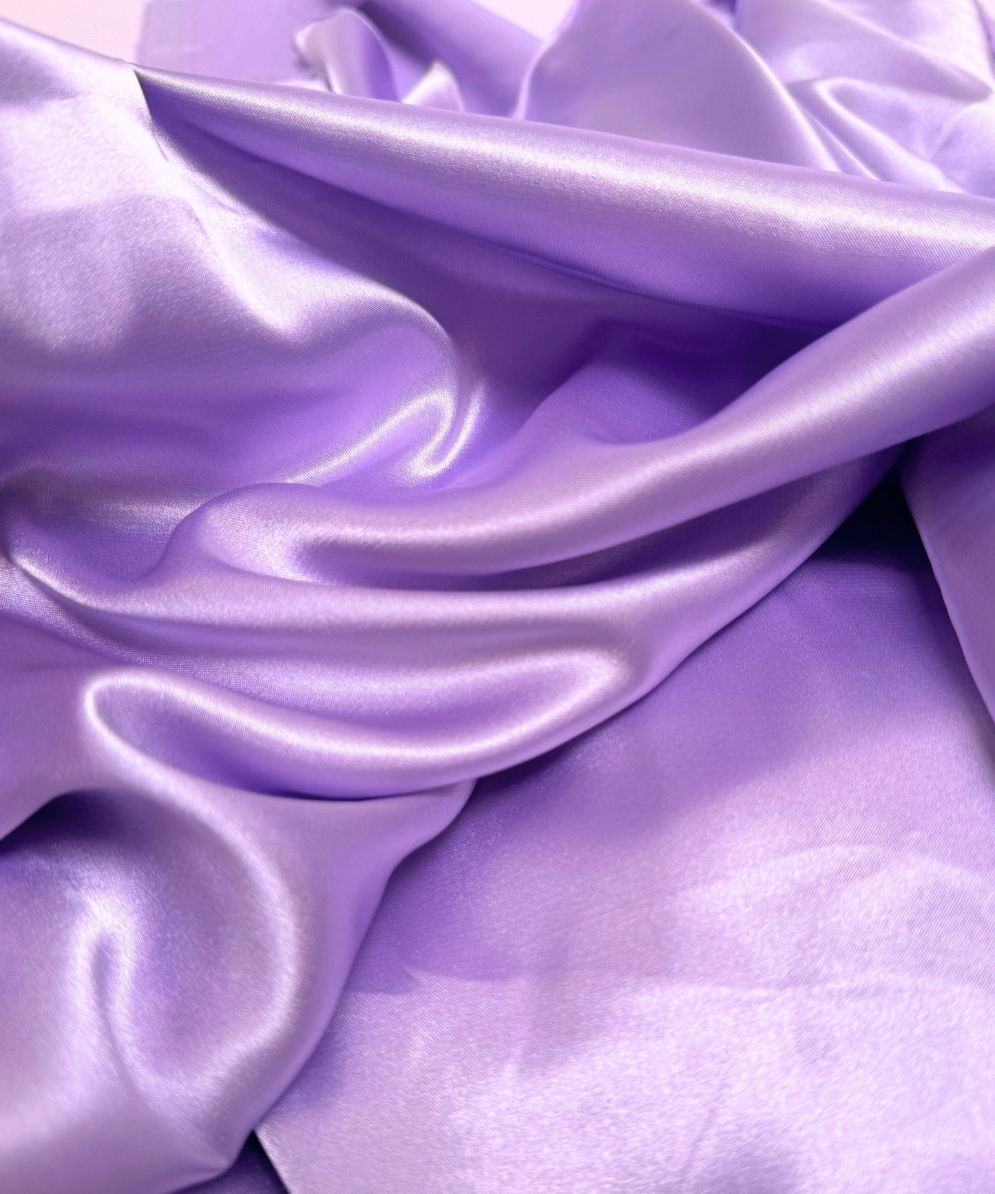 Lavender Silky Stretch Satin