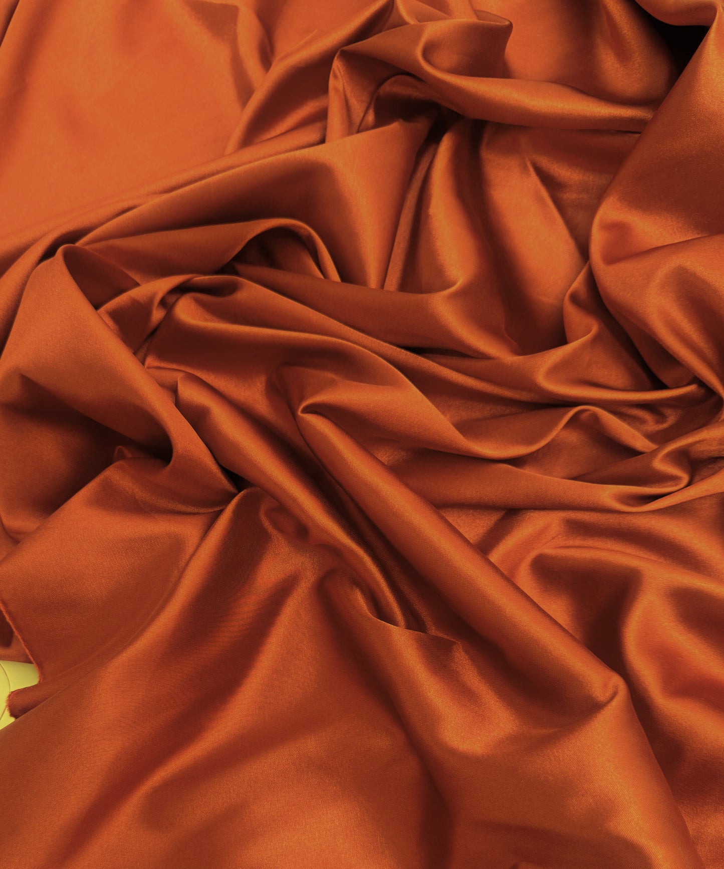 Rust Silky Stretch Satin