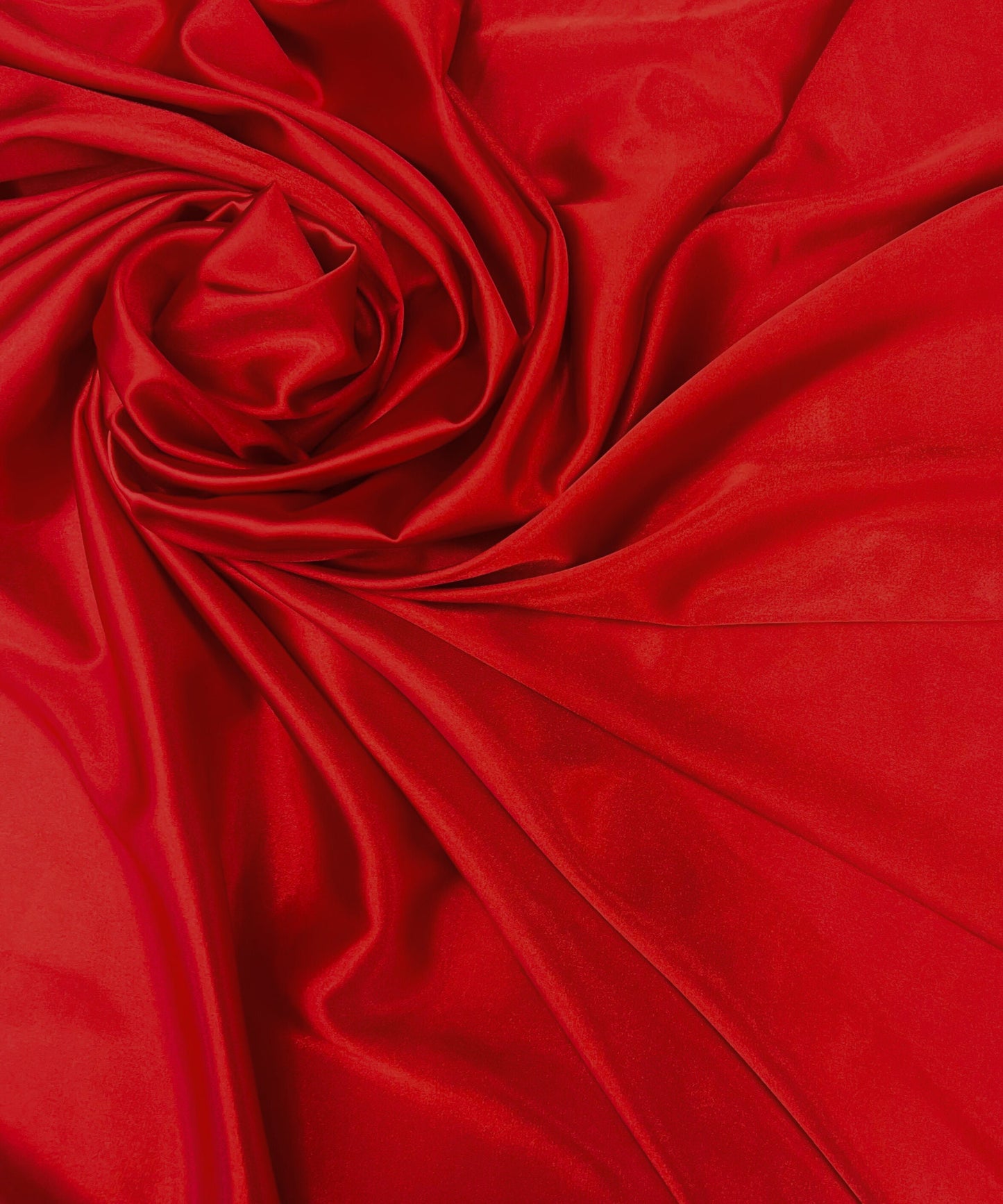 Red Silky Stretch Satin