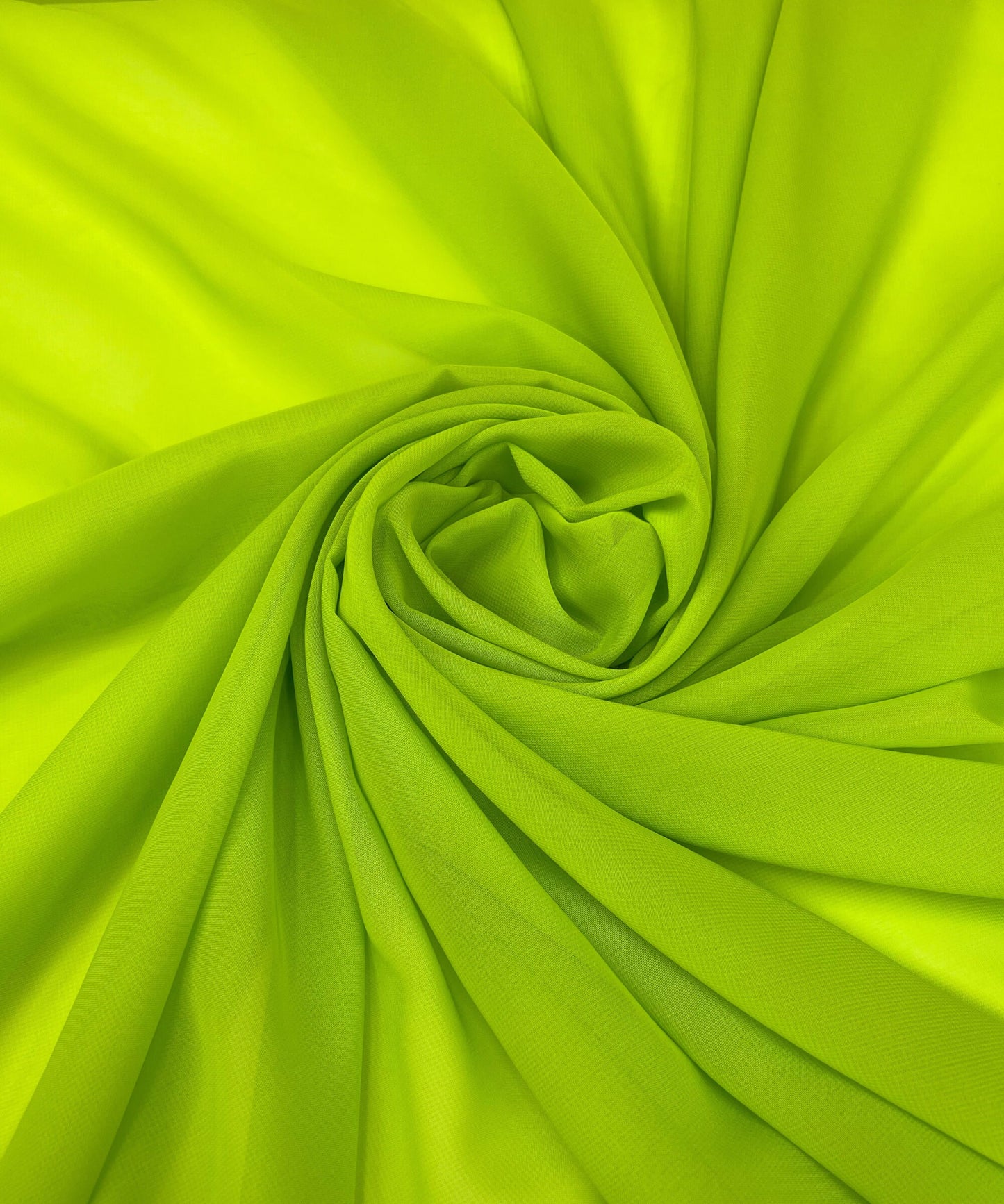 Lime Green Chiffon