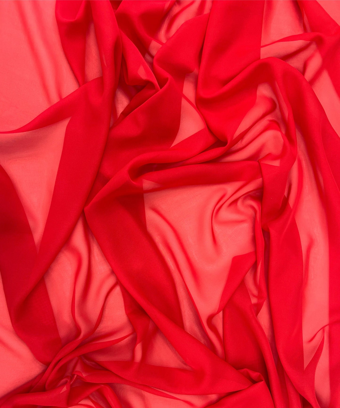 Red Chiffon