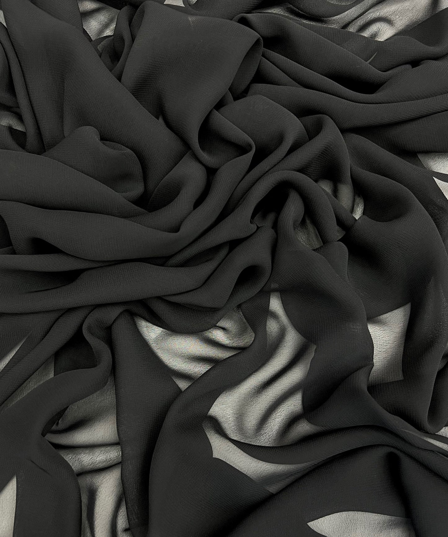 Black Chiffon