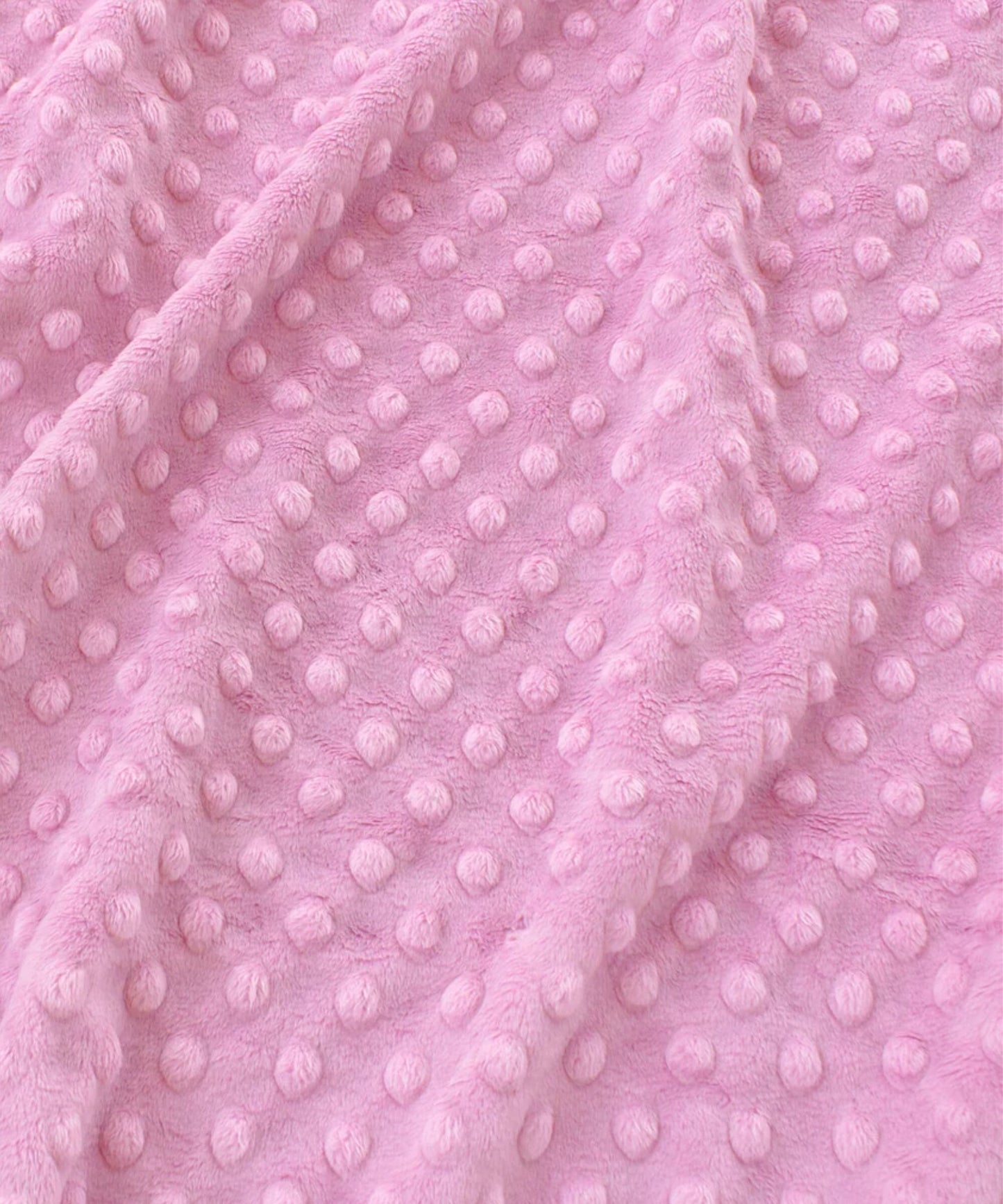 Minky dot fabric