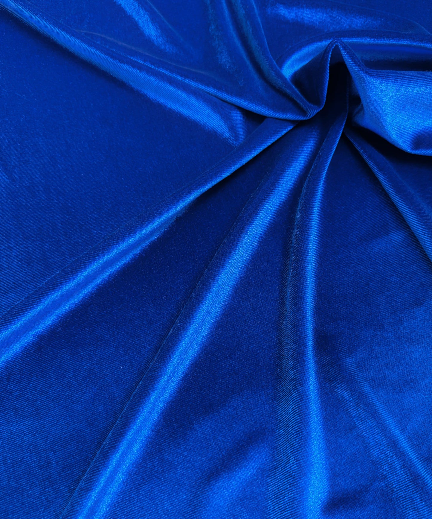 Royal Blue Stretch Velvet