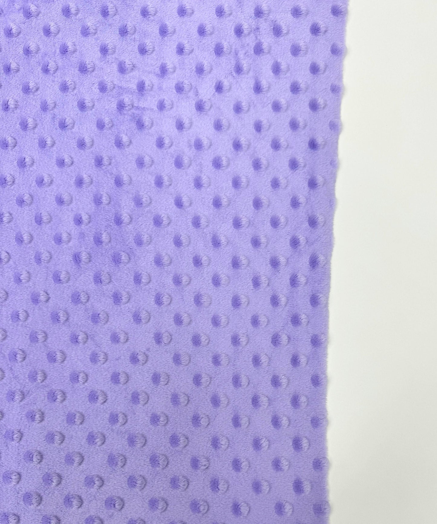 Lilac Minky Fabric