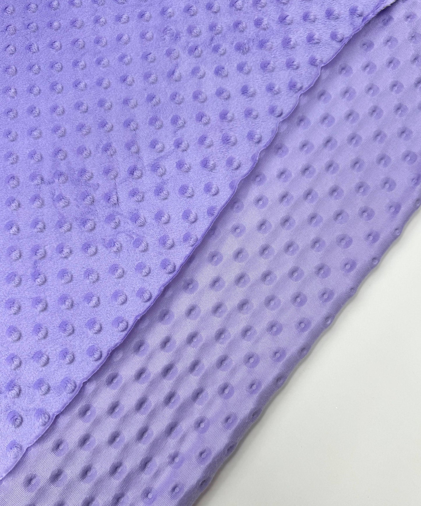 Lilac Minky Fabric