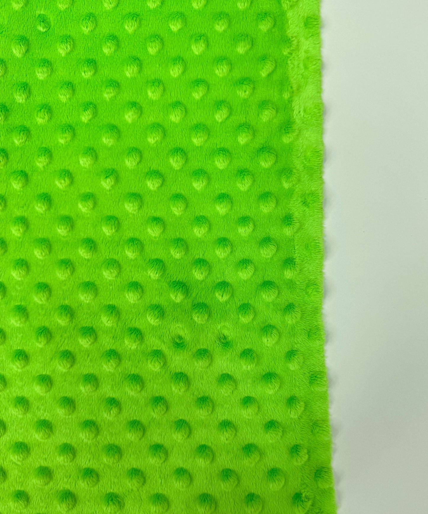 Minky fleece material