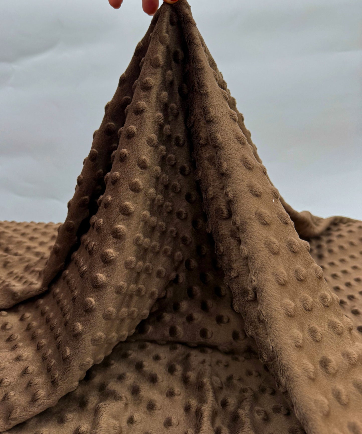 Minky fleece material