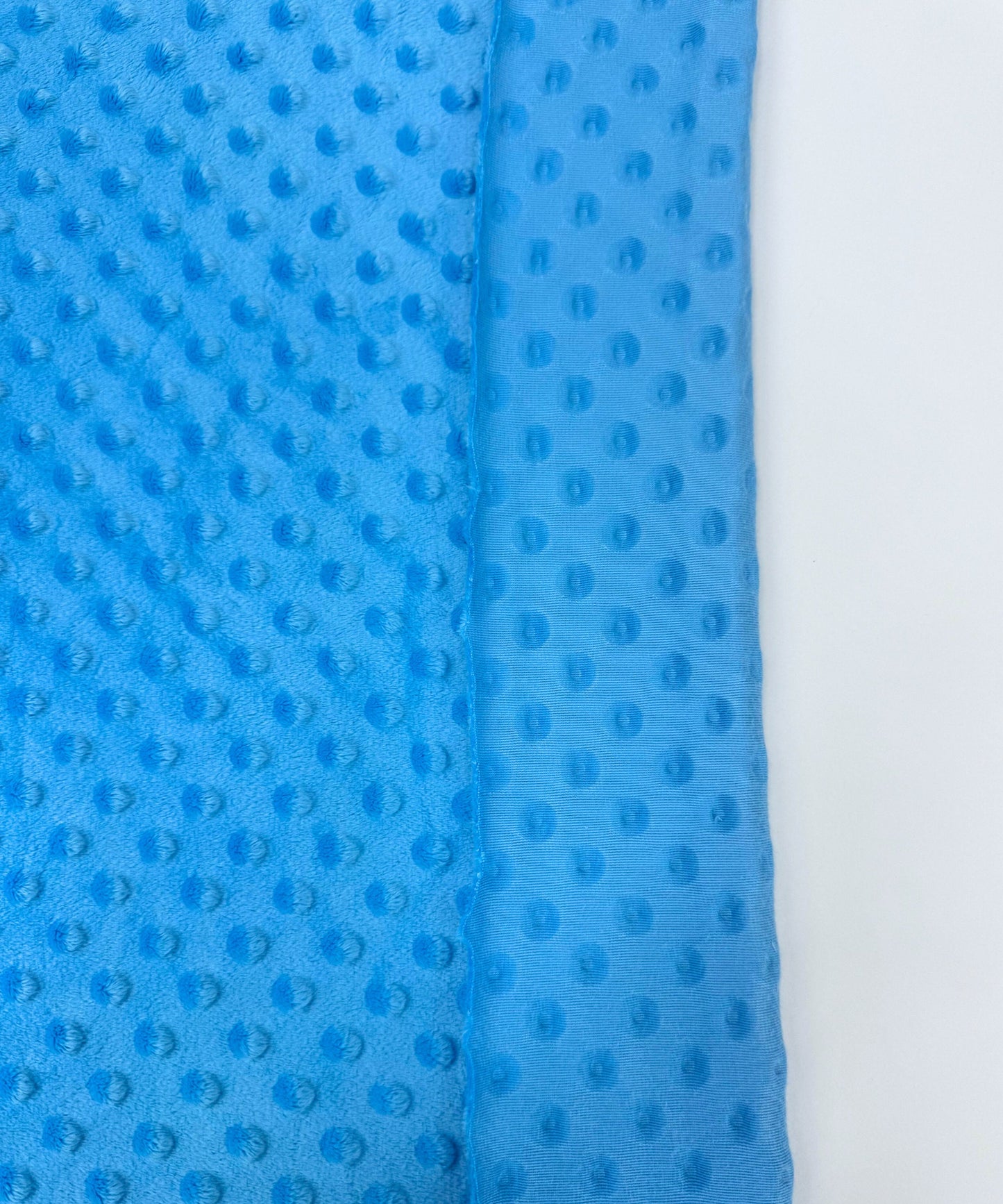 Minky fleece material