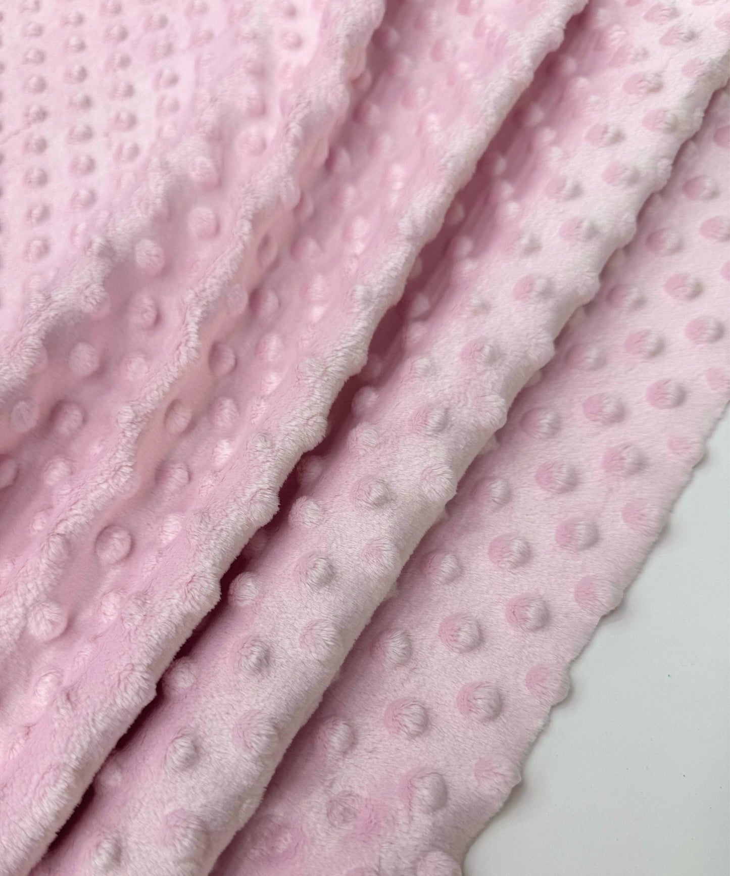 Blush Pink Minky Fabric