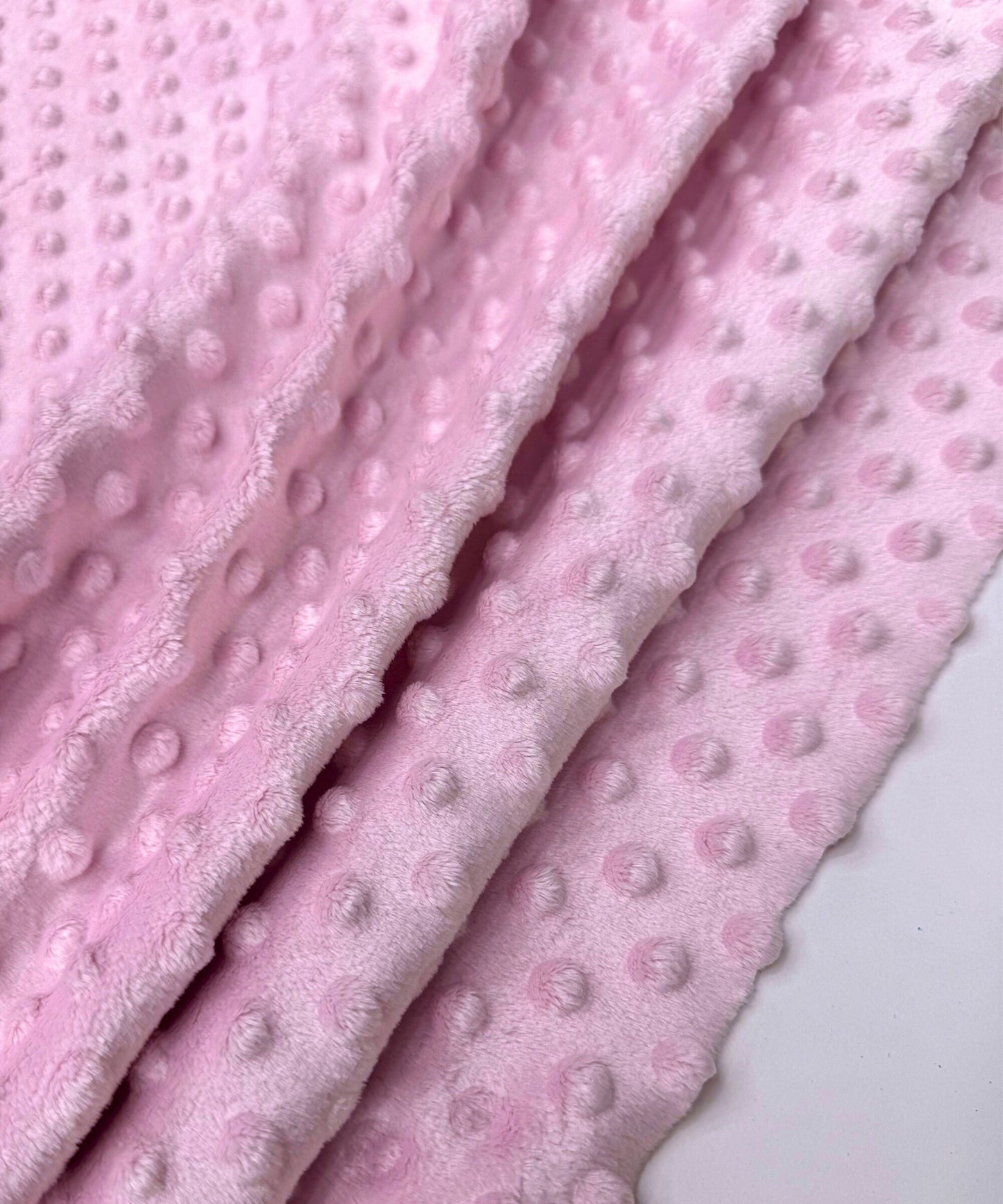 Minky fleece material