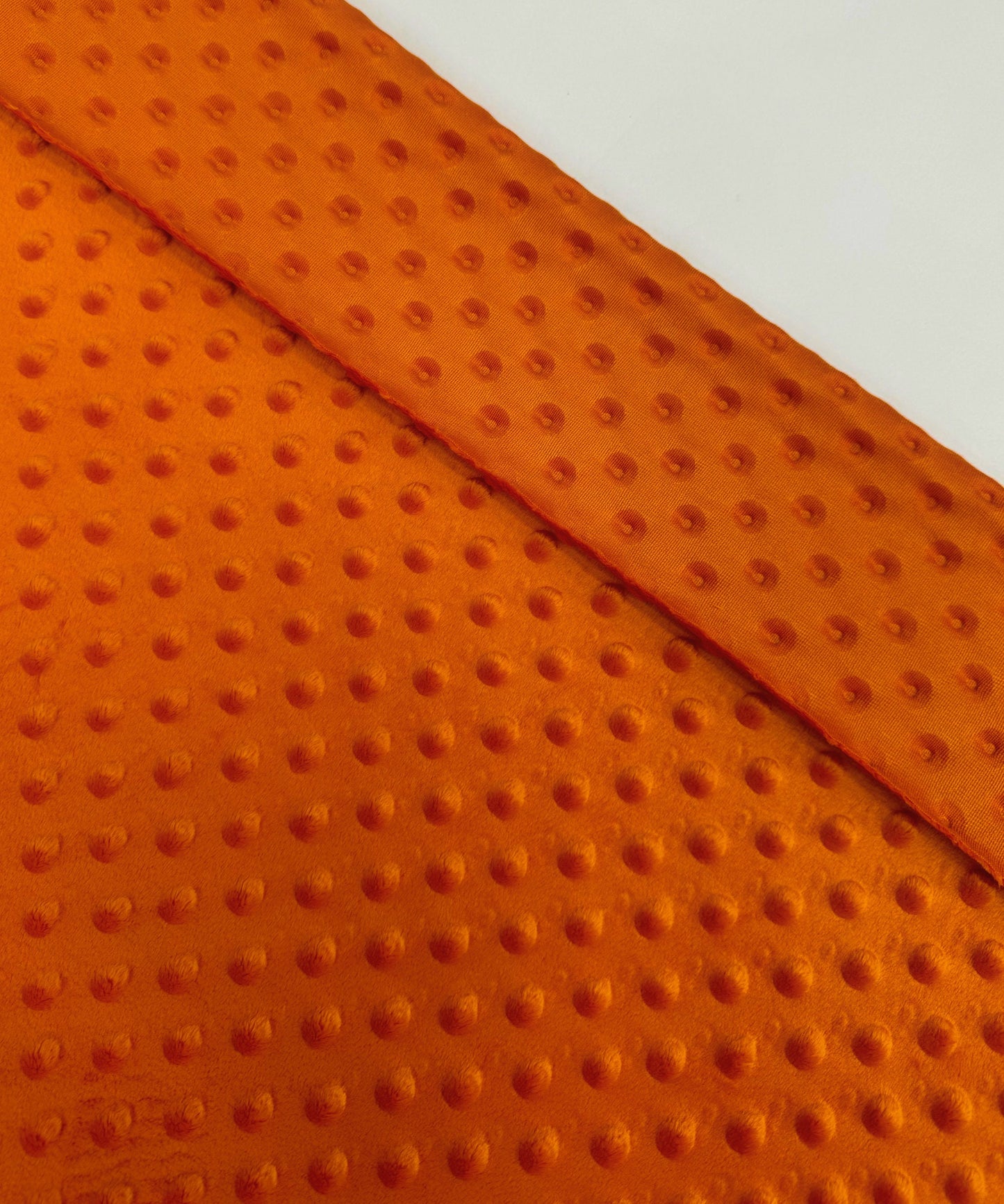 Orange Minky Fabric