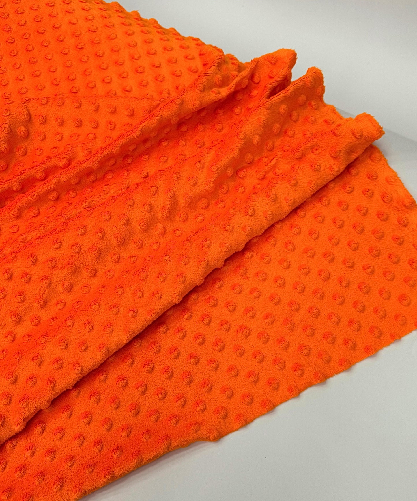 Minky fleece material