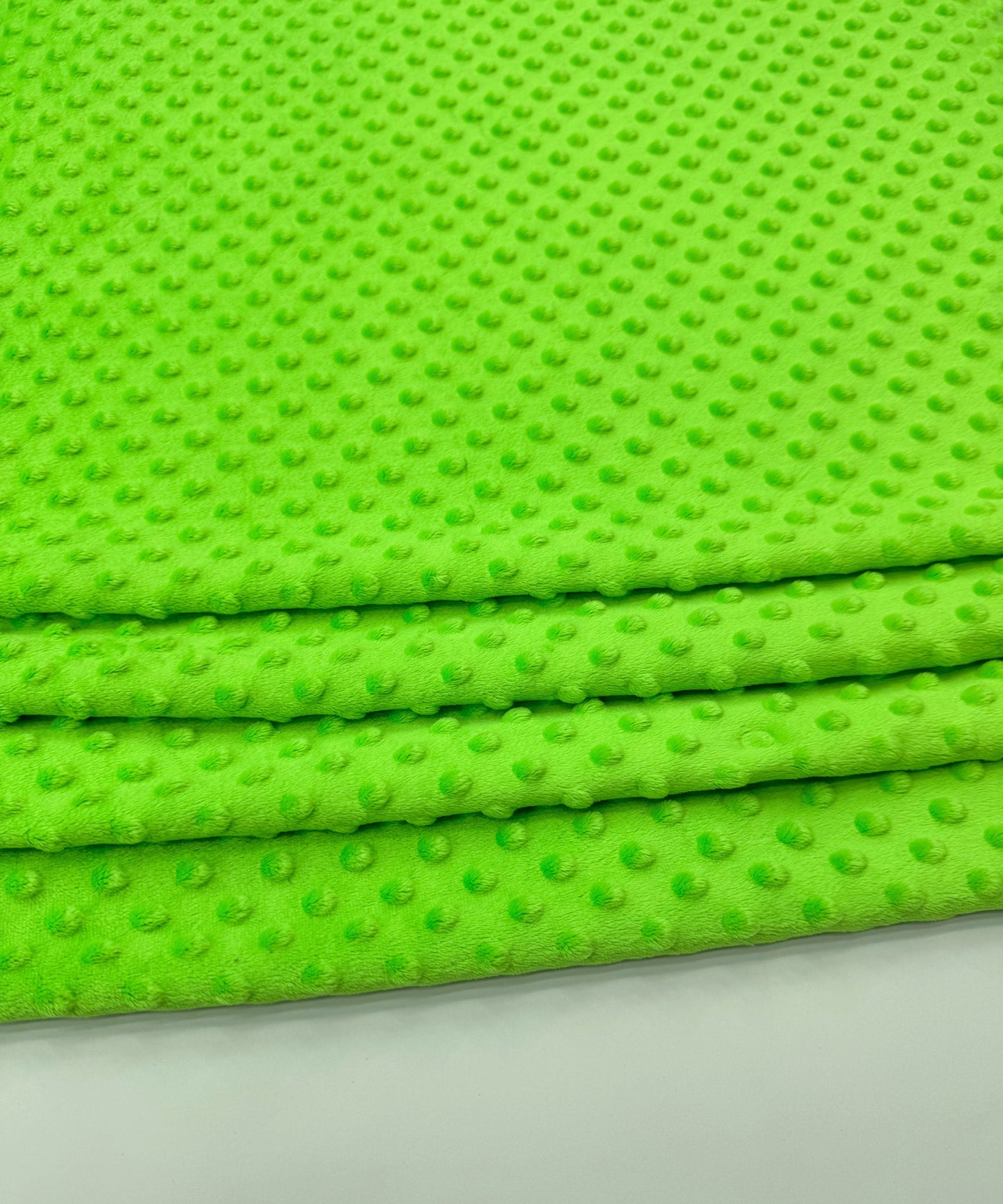Minky dot fabric