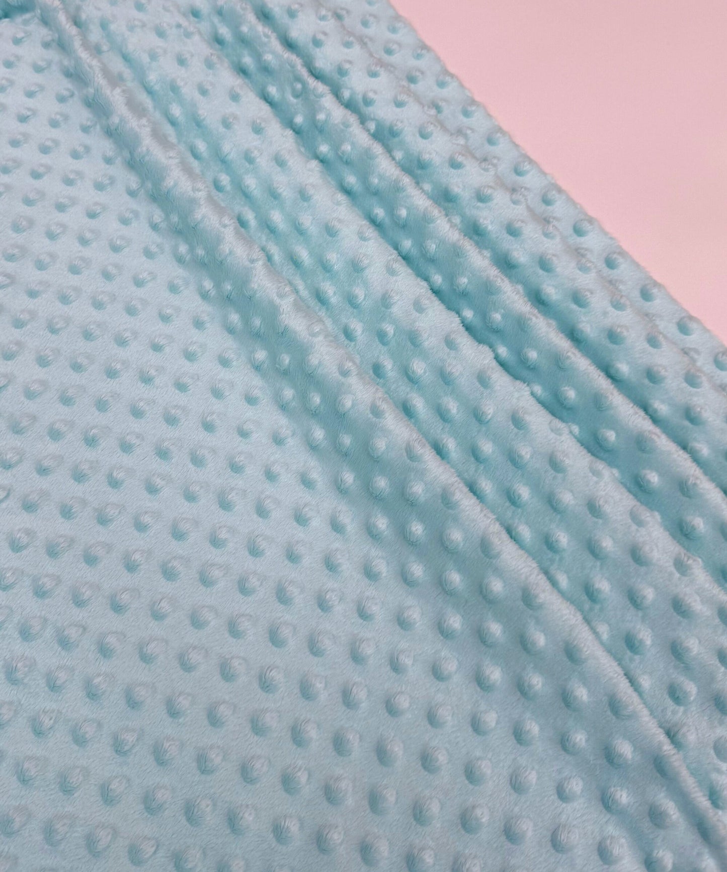 Minky dot fabric